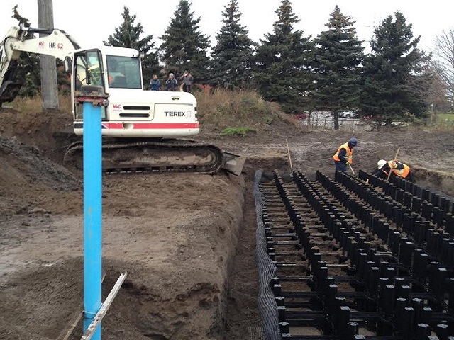 Excavation work