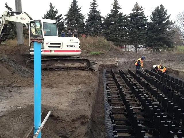 Excavation work